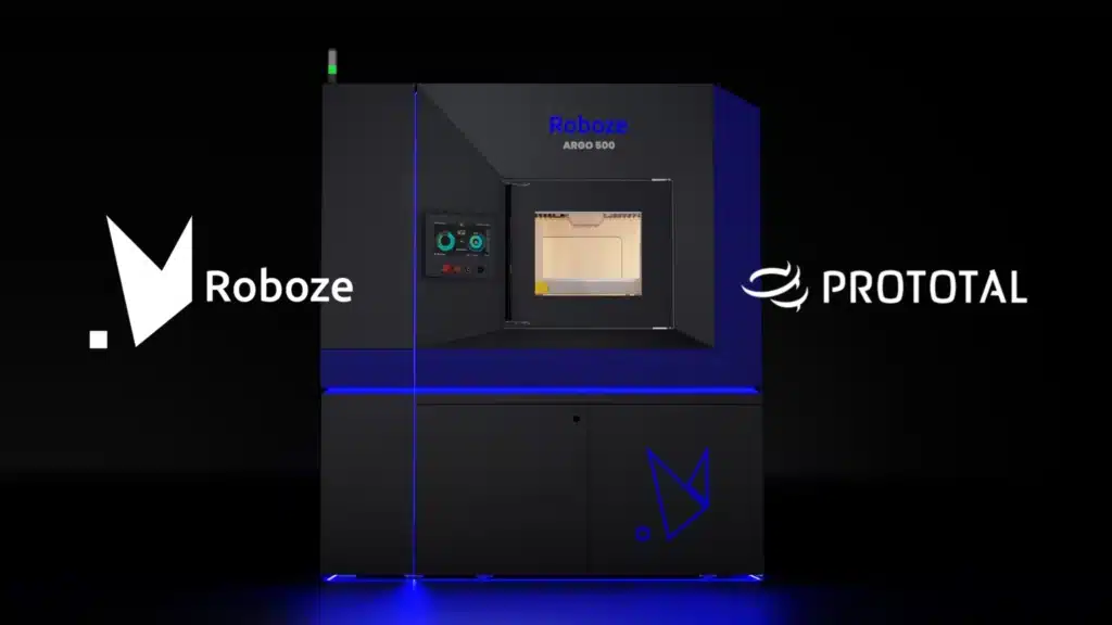 Prototal UK ansluter sig till Roboze 3D Parts Network